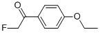 Ethanone, 1-(4-ethoxyphenyl)-2-fluoro- (9CI) Struktur