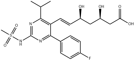 N-DESMETHYL ROSUVASTATIN-D3 Struktur