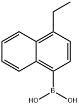 Boronic acid, (4-ethyl-1-naphthalenyl)- (9CI) Struktur