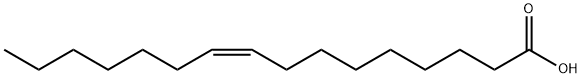 PALMITOLEIC ACID Struktur