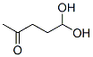 2-Pentanone, 5,5-dihydroxy- (9CI) Struktur