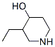 4-Hydroxy-3-ethylpiperidine Struktur