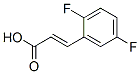 2,5-difluorocinnamicacid Struktur