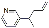 Pyridine, 3-(1-methyl-3-butenyl)- (9CI) Struktur