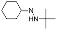 cyclohexan-1-one tert-butylhydrazone Struktur