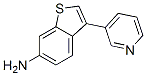 Benzo[b]thiophen-6-amine, 3-(3-pyridinyl)- (9CI) Struktur