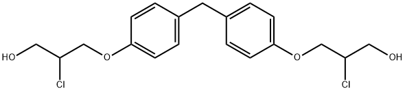 Bisphenol F Bis(2-chloro-1-propanol)ether Struktur