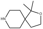 1,1-DIMETHYL-2-OXA-8-AZASPIRO[4.5]DECANE HYDROCHLORIDE Struktur