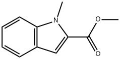 methyl 1-methyl-1H-indole-2-carboxylate Struktur