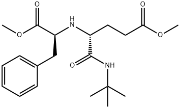 L-Phenylalanine, N-[(1R)-1-[[(1,1-dimethylethyl)amino]carbonyl]-5-methoxy-5-oxopentyl]-, methyl ester (9CI) Struktur