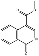 METHYL 1-OXO-1,2-DIHYDRO-4-ISOQUINOLINECARBOXYLATE Struktur