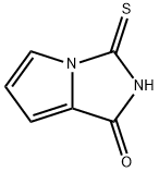 2,3-Dihydro-3-thioxo-1H-pyrrolo[1,2-c]imidazol-1-one Struktur