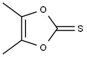 1,3-Dioxole-2-thione,4,5-dimethyl- Struktur