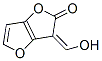 Furo[3,2-b]furan-2(3H)-one, 3-(hydroxymethylene)- (9CI) Struktur