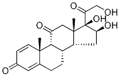 16α,17,21-Trihydroxy-pregna-1,4-diene-3,11,20-trione