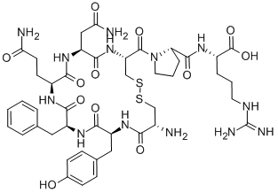 CYS-TYR-PHE-GLN-ASN-CYS-PRO-ARG Struktur