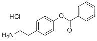 Benzoic acid, (2-aminoethyl)phenyl ester Struktur