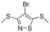 4-Bromo-3,5-bis(methylthio)isothiazole Struktur