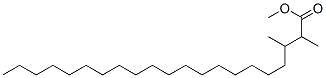 2,3-Dimethylhenicosanoic acid methyl ester Struktur