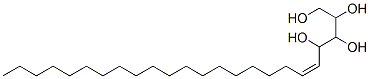 (Z)-5-TETRACOSENE-1,2,3,4-TETRAOL Struktur