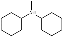 DICYCLOHEXYLMETHYLSILANE Struktur