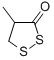 4-Methyl-1,2-dithiolan-3-one Struktur