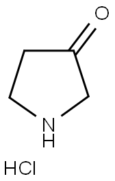 3-PYRROLIDINONE, HYDROCHLORIDE Structure