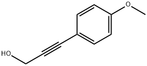 3-(4-METHOXY-PHENYL)-PROP-2-YN-1-OL Struktur