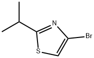 4-Bromo-2-isopropyl-1,3-thiazole Struktur