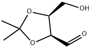 2,3-O-isopropylideneerythrose Struktur