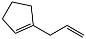 1-(2-Propenyl)cyclopentene Struktur