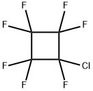 Chloroheptafluorocyclobutane Struktur