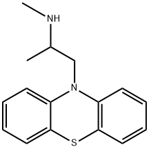 N-MONODESMETHYL PROMETHAZINE Struktur