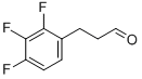 3-(2,3,4-TRIFLUORO-PHENYL)-PROPIONALDEHYDE Struktur