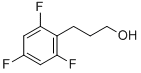 3-(2,4,6-TRIFLUORO-PHENYL)-PROPAN-1-OL Struktur