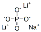 dilithium sodium phosphate  Struktur