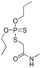 2-dipropoxyphosphinothioylsulfanyl-N-methyl-acetamide Struktur