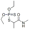 2-diethoxyphosphinothioylsulfanyl-N-methyl-propanamide Struktur