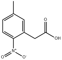 (5-METHYL-2-NITRO-PHENYL)-ACETIC ACID Struktur