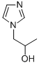 alpha-methyl-1H-imidazole-1-ethanol Struktur