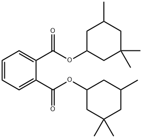 bis(3,3,5-trimethylcyclohexyl) phthalate Struktur