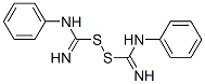 1,1'-dithiobis[N-phenylformamidine] Struktur