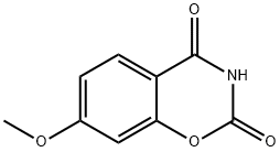 7-METHOXY-1,3-BENZOXAZINE-2,4-DIONE Struktur