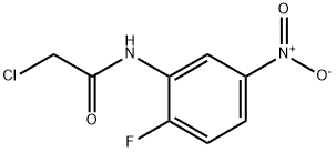 2-chloro-N-(2-fluoro-5-nitrophenyl)acetaMide Struktur