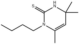 1-Butyl-3,4-dihydro-4,4,6-trimethyl-2(1H)-pyrimidinethione