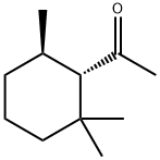 Ethanone, 1-[(1S,6R)-2,2,6-trimethylcyclohexyl]- (9CI) Struktur