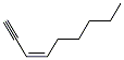 (Z)-3-Nonen-1-yne Struktur