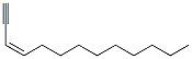 (Z)-3-Tridecen-1-yne Struktur