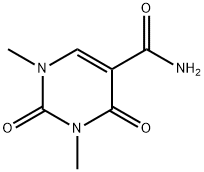 1,3-DIMETHYL-2,4-DIOXO-1,2,3,4-TETRAHYDROPYRIMIDINE-5-CARBOXAMIDE Struktur