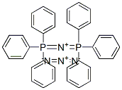 BIS(TRIPHENYLPHOSPHORANYLIDENE)-AMMONIUM AZIDE Struktur